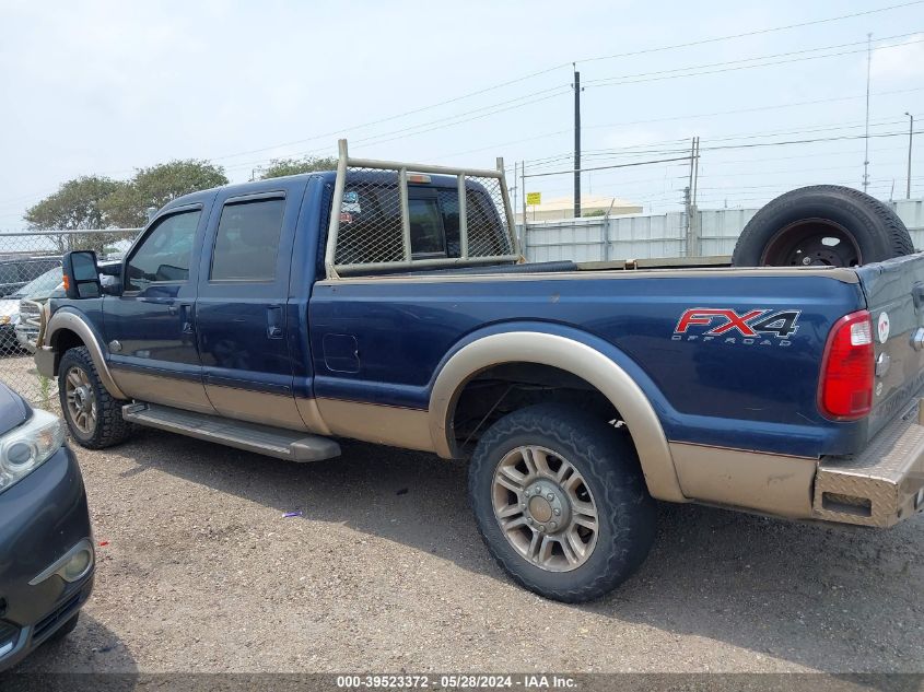 2013 Ford F-350 Lariat VIN: 1FT7W3BT4DEA02929 Lot: 39523372