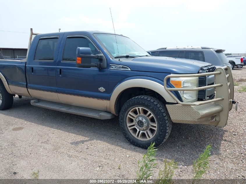 2013 Ford F-350 Lariat VIN: 1FT7W3BT4DEA02929 Lot: 39523372