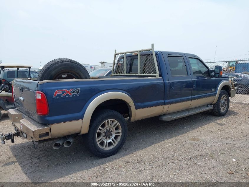 2013 Ford F-350 Lariat VIN: 1FT7W3BT4DEA02929 Lot: 39523372