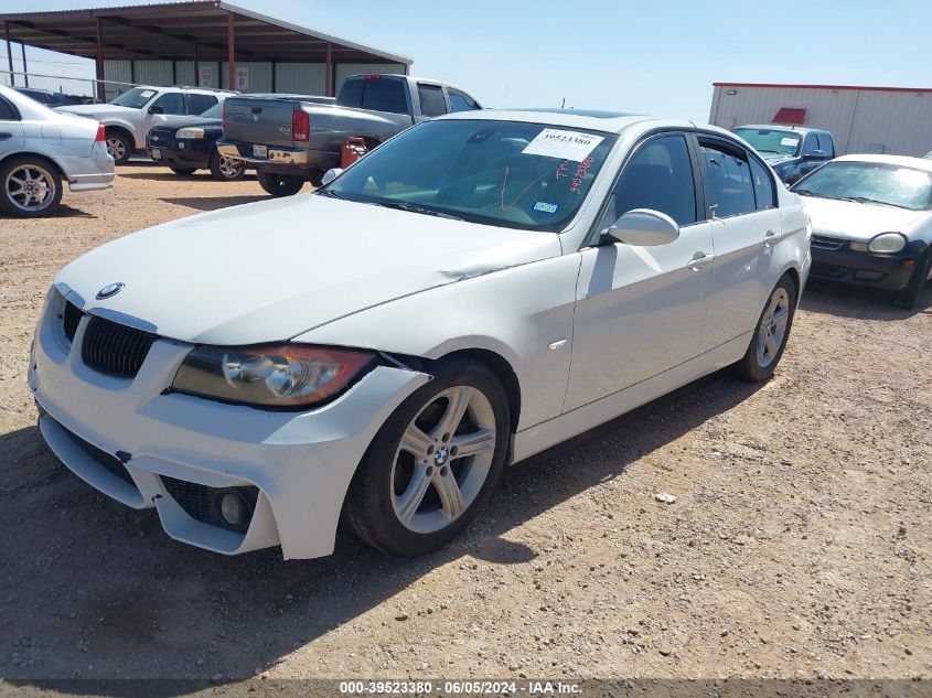 2006 BMW 325I VIN: WBAVB17596NK37649 Lot: 39523380