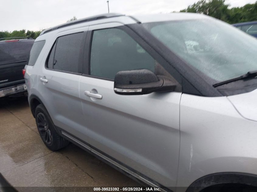 2017 FORD EXPLORER XLT - 1FM5K7D81HGD12013