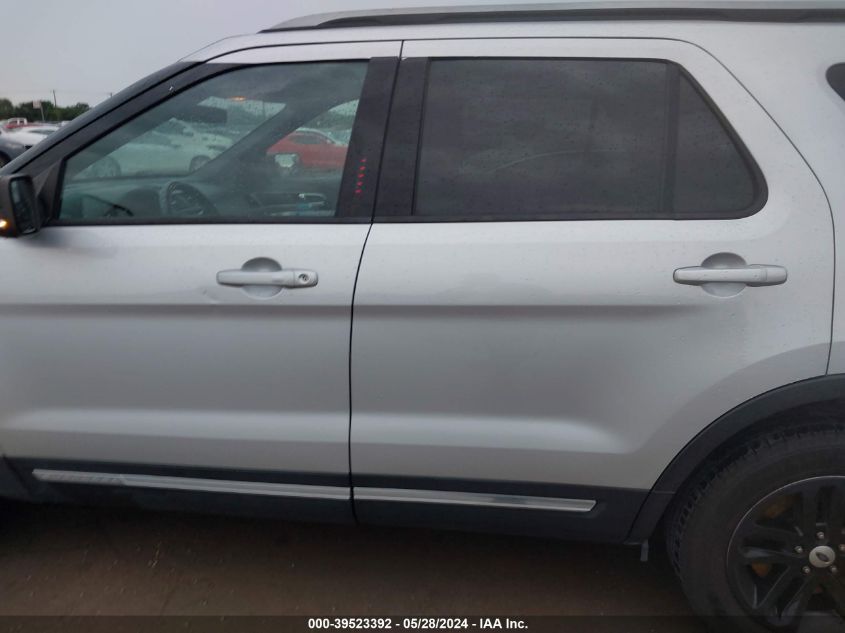 2017 FORD EXPLORER XLT - 1FM5K7D81HGD12013