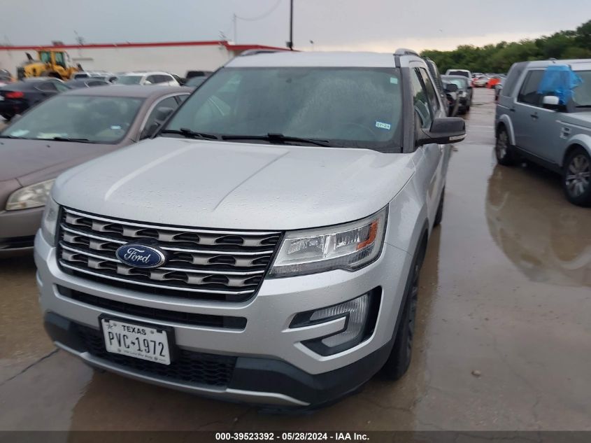 2017 FORD EXPLORER XLT - 1FM5K7D81HGD12013