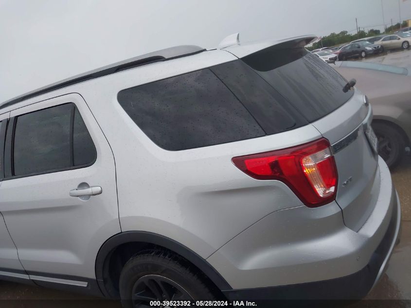 2017 FORD EXPLORER XLT - 1FM5K7D81HGD12013