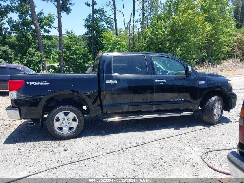 2010 Toyota Tundra Limited 5.7L V8 VIN: 5TFFY5F18AX096842 Lot: 39523394