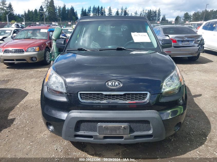 2010 Kia Soul + VIN: KNDJT2A22A7061477 Lot: 39523396