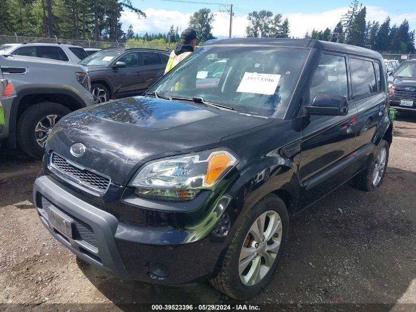 2010 Kia Soul + VIN: KNDJT2A22A7061477 Lot: 39523396