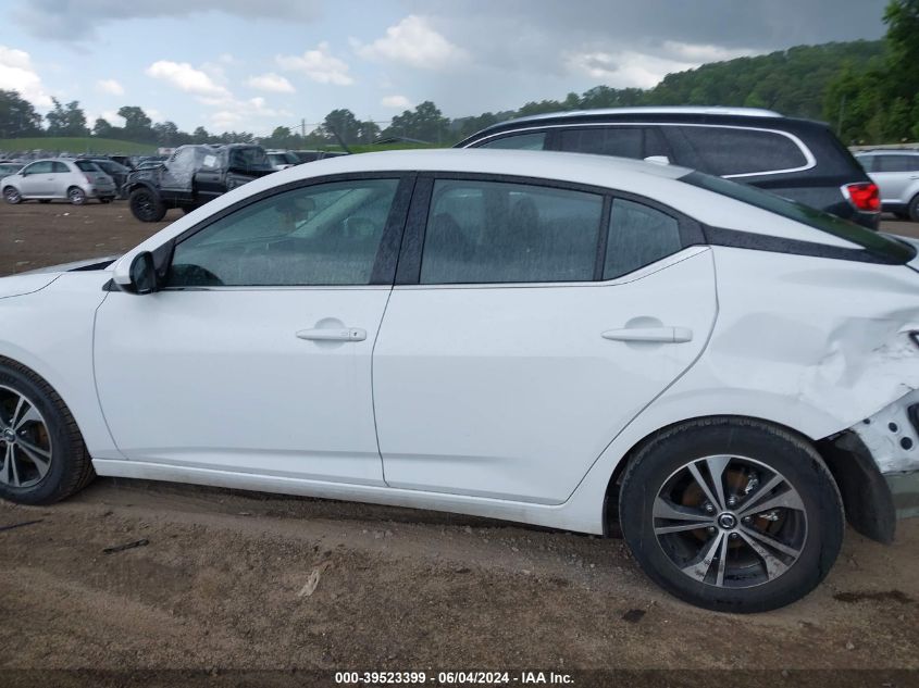 2023 Nissan Sentra Sv Xtronic Cvt VIN: 3N1AB8CV0PY222349 Lot: 39523399