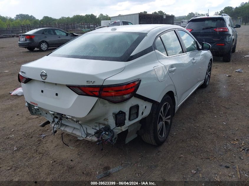 2023 Nissan Sentra Sv Xtronic Cvt VIN: 3N1AB8CV0PY222349 Lot: 39523399