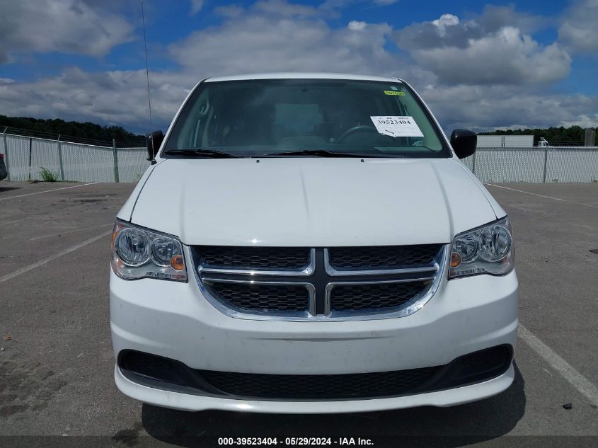 2018 Dodge Grand Caravan Se VIN: 2C4RDGBGXJR288471 Lot: 39523404