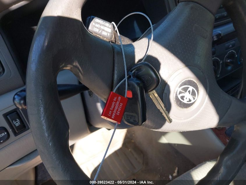 2005 Toyota Corolla Le VIN: 2T1BR30E45C389461 Lot: 39523422