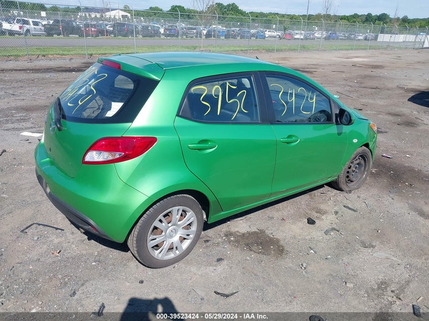 2011 Mazda Mazda2 Sport VIN: JM1DE1HY4B0103458 Lot: 39523424