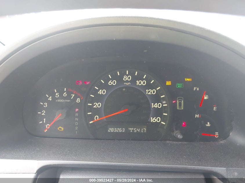 2008 Honda Odyssey Ex VIN: 5FNRL38458B083719 Lot: 39523427