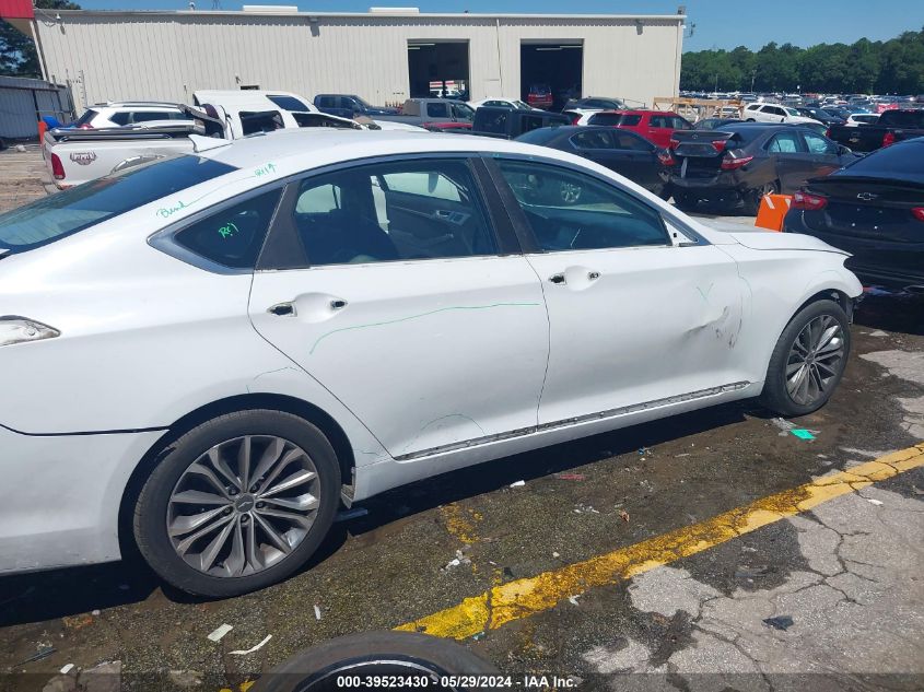 2017 Genesis G80 3.8 VIN: KMHGN4JE8HU175761 Lot: 39523430