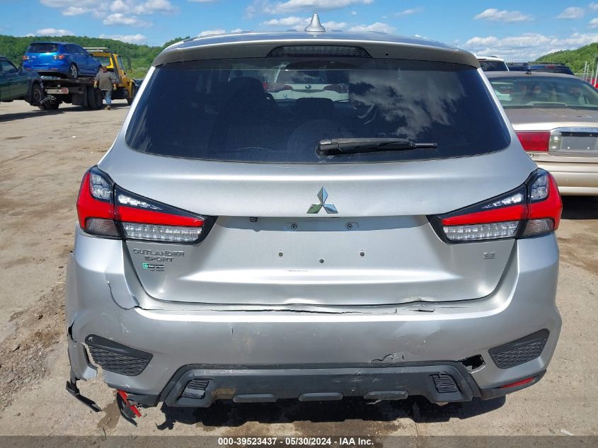 2020 Mitsubishi Outlander Sport 2.0 Se VIN: JA4AP4AU6LU025646 Lot: 39523437