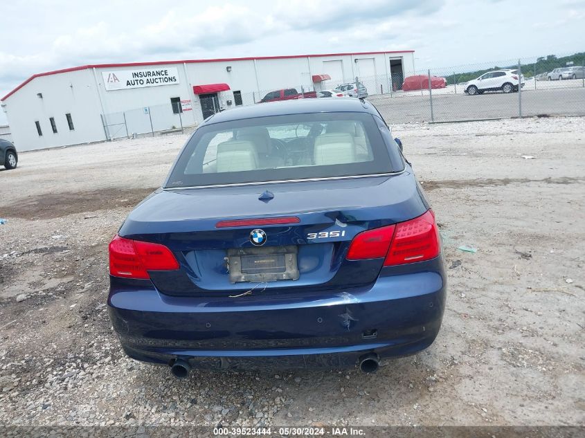 2011 BMW 335I VIN: WBADX7C54BE580837 Lot: 39523444