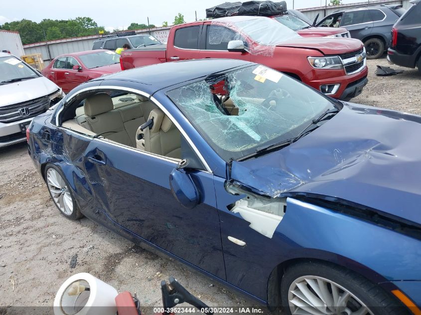 2011 BMW 335I VIN: WBADX7C54BE580837 Lot: 39523444