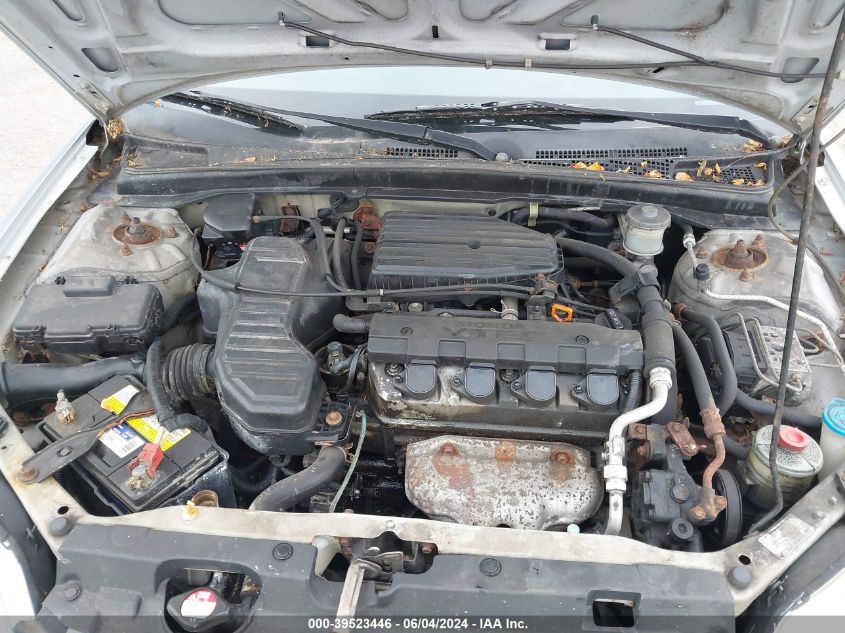 2003 Honda Civic Ex VIN: 1HGES26703L026716 Lot: 39523446