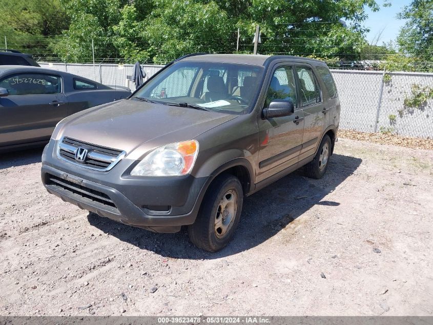 2003 Honda Cr-V Lx VIN: SHSRD68413U101990 Lot: 39523478