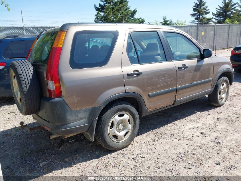 2003 Honda Cr-V Lx VIN: SHSRD68413U101990 Lot: 39523478