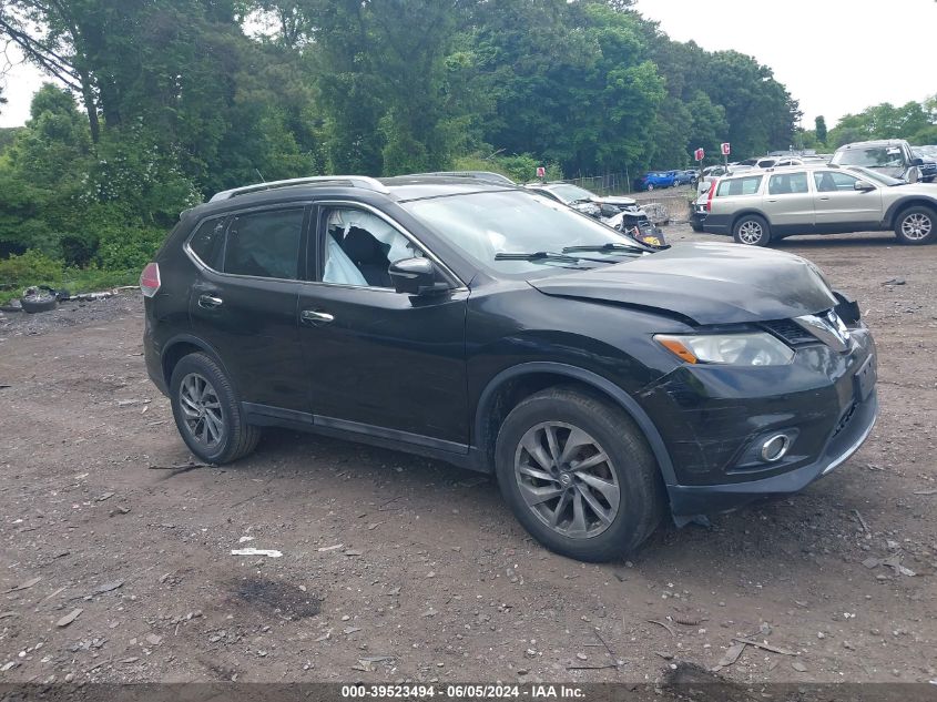 2015 Nissan Rogue Sl VIN: 5N1AT2MV7FC782636 Lot: 39523494