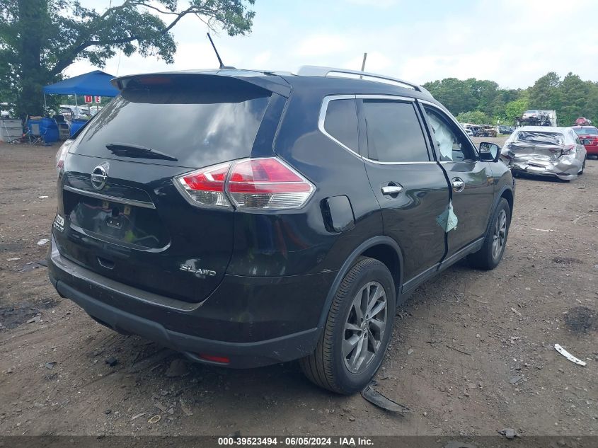 2015 Nissan Rogue Sl VIN: 5N1AT2MV7FC782636 Lot: 39523494