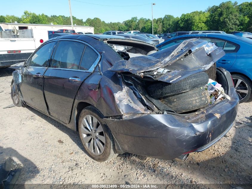 2014 Honda Accord Touring VIN: 1HGCR3F92EA017265 Lot: 39523499