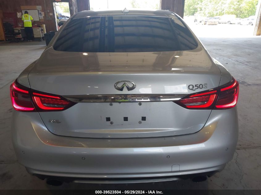 2019 Infiniti Q50 3.0T Sport VIN: JN1EV7AR6KM558687 Lot: 39523504