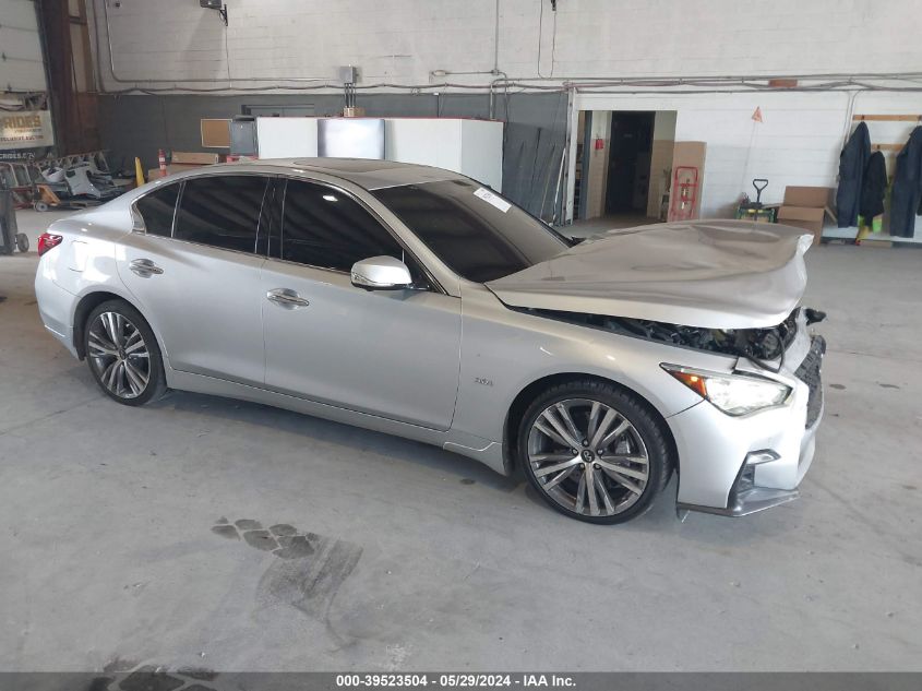 2019 Infiniti Q50 3.0T Sport VIN: JN1EV7AR6KM558687 Lot: 39523504