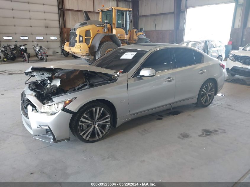 2019 Infiniti Q50 3.0T Sport VIN: JN1EV7AR6KM558687 Lot: 39523504