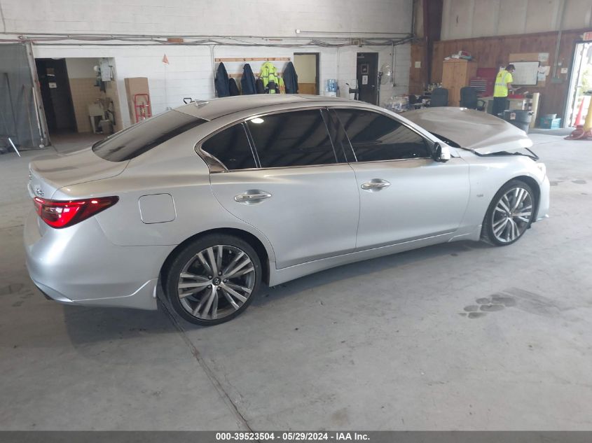 2019 Infiniti Q50 3.0T Sport VIN: JN1EV7AR6KM558687 Lot: 39523504