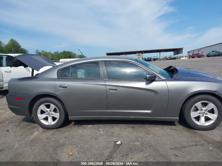 2012 Dodge Charger Se VIN: 2C3CDXBG7CH157761 Lot: 39523505