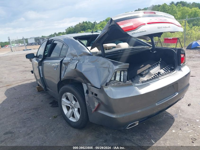 2012 Dodge Charger Se VIN: 2C3CDXBG7CH157761 Lot: 39523505