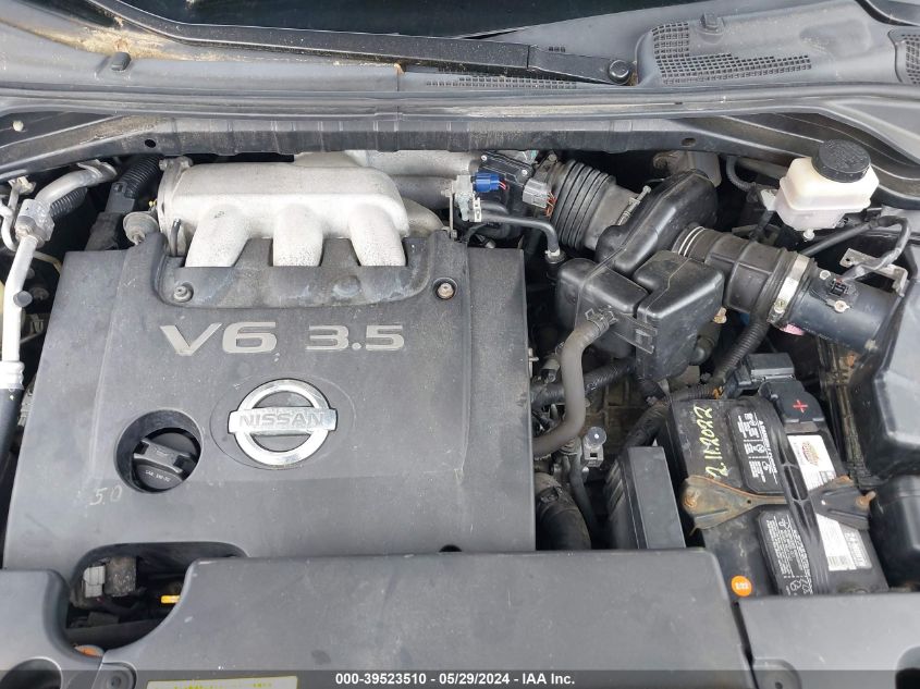 2007 Nissan Murano S VIN: JN8AZ08W47W631185 Lot: 39523510