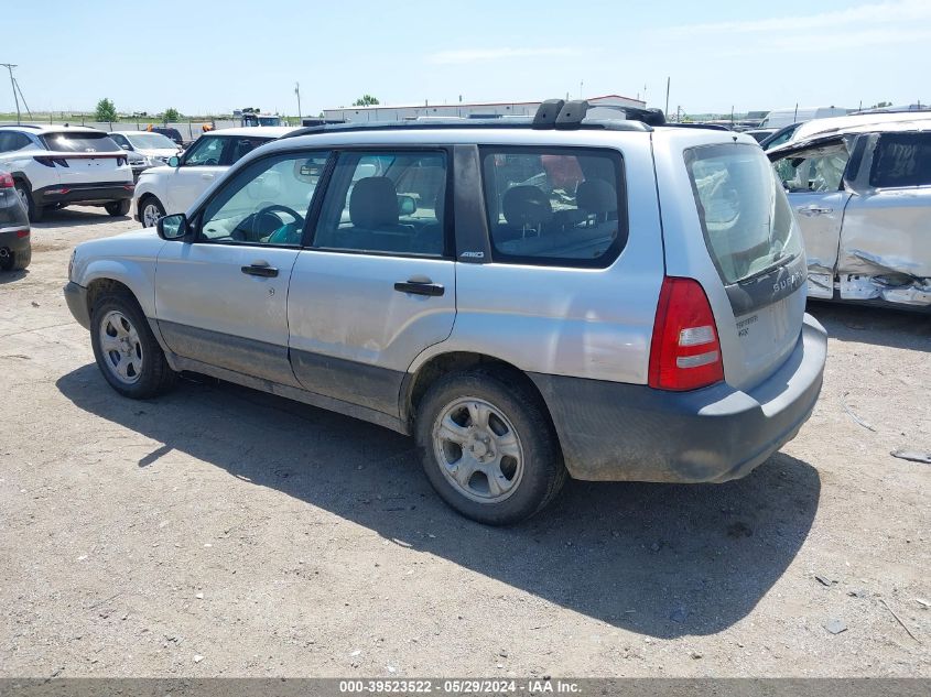 2004 Subaru Forester 2.5X VIN: JF1SG63634H750173 Lot: 39523522