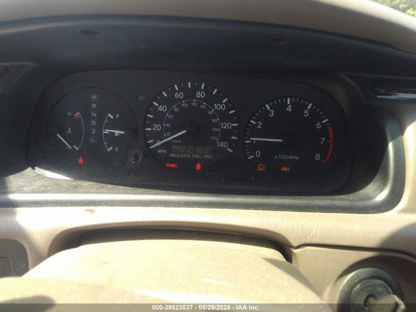 1999 Toyota Camry Le VIN: 4T1BG22K1XU612530 Lot: 39523537