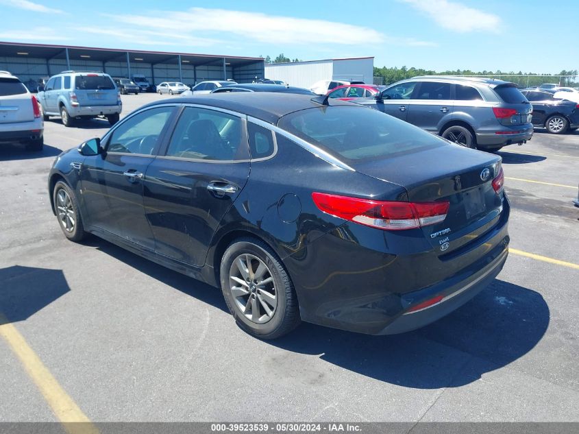 2018 Kia Optima Lx Turbo VIN: 5XXGT4L11JG191722 Lot: 39523539