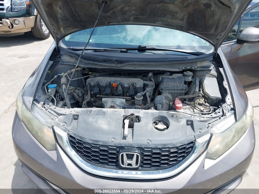 2013 Honda Civic Ex VIN: 2HGFB2F85DH542050 Lot: 39523554