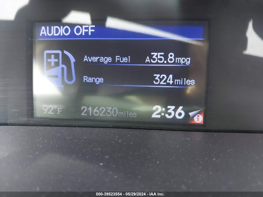 2013 Honda Civic Ex VIN: 2HGFB2F85DH542050 Lot: 39523554