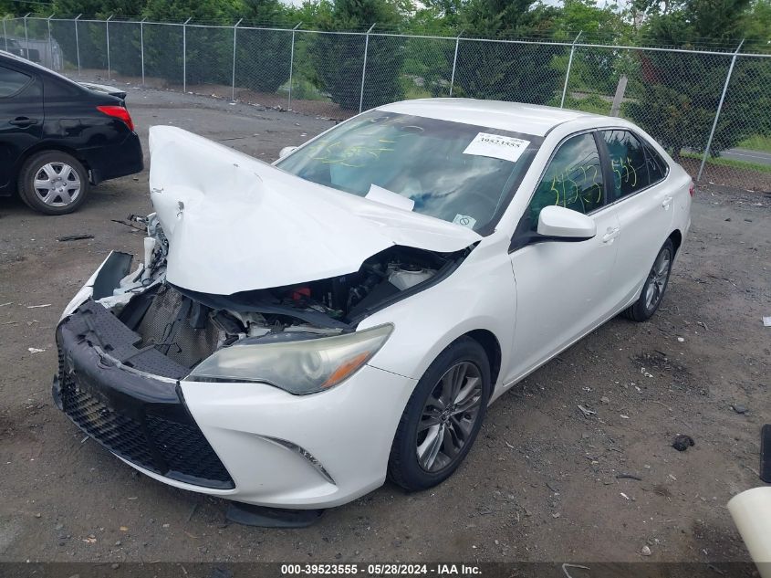 2016 Toyota Camry Se VIN: 4T1BF1FK4GU543646 Lot: 39523555