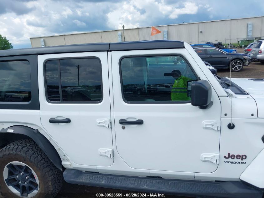 2021 Jeep Wrangler Unlimited Rubicon 4X4 VIN: 1C4HJXFG0MW601862 Lot: 39523559