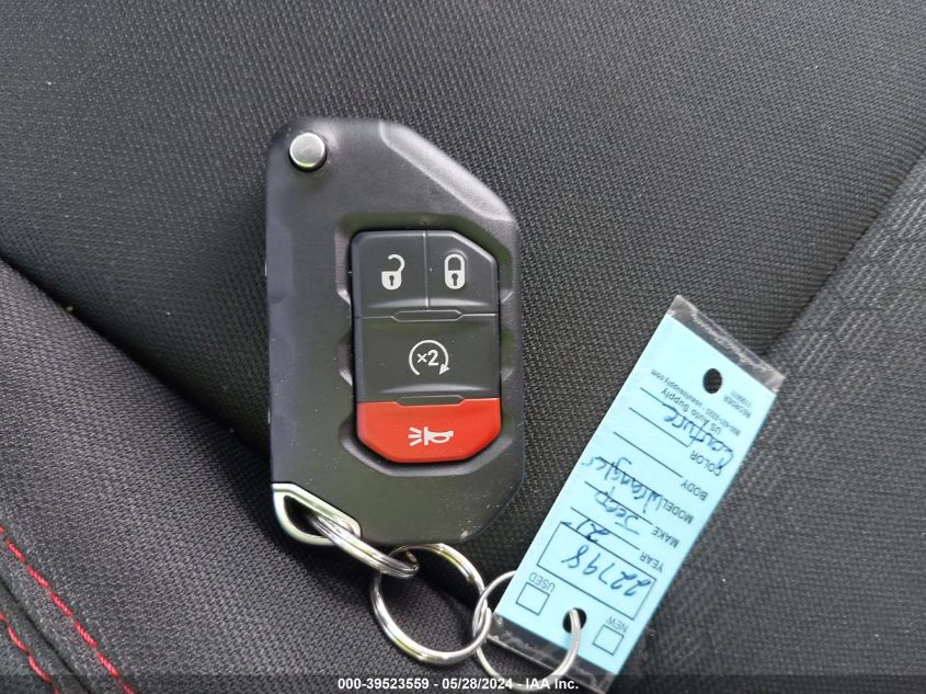 2021 Jeep Wrangler Unlimited Rubicon 4X4 VIN: 1C4HJXFG0MW601862 Lot: 39523559