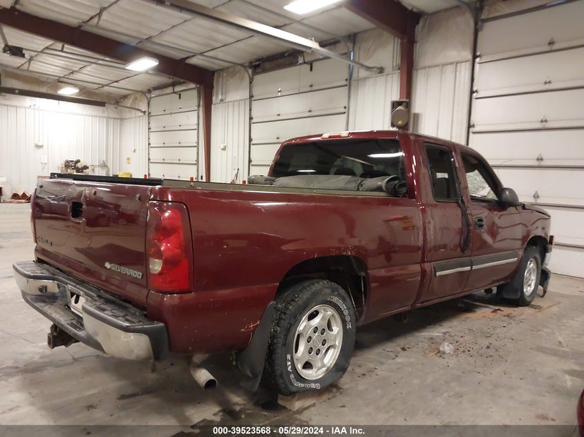 2003 Chevrolet Silverado 1500 Ls VIN: 2GCEC19T631121625 Lot: 39523568