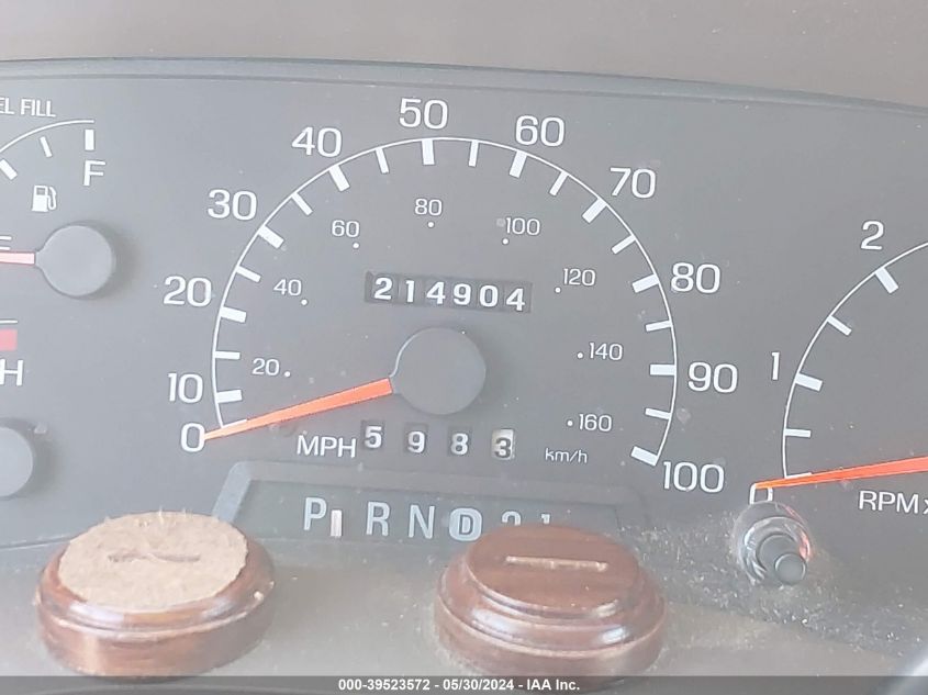 1999 Ford F-250 Lariat/Xl/Xlt VIN: 1FTNX20L4XEA89043 Lot: 39523572