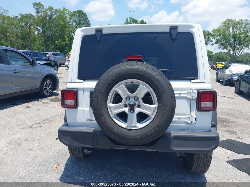 2021 Jeep Wrangler Unlimited Sport S 4X4 VIN: 1C4HJXDN5MW599818 Lot: 39523573
