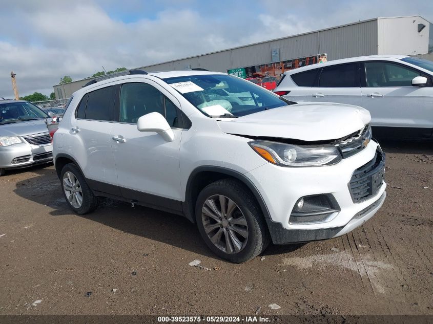 2018 Chevrolet Trax Premier VIN: 3GNCJRSB7JL342747 Lot: 39523575