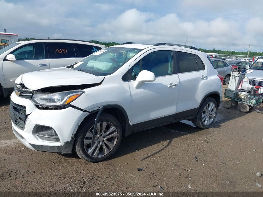 2018 Chevrolet Trax Premier VIN: 3GNCJRSB7JL342747 Lot: 39523575