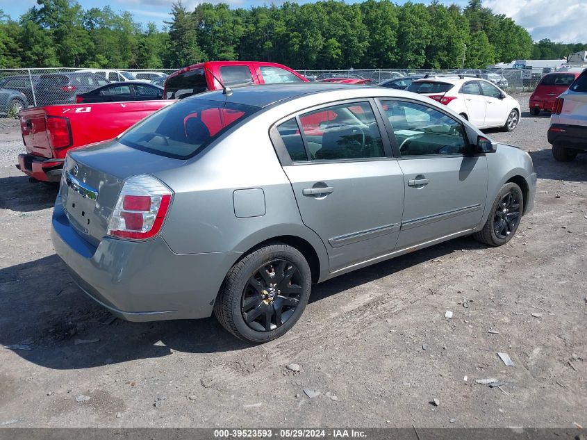 2010 Nissan Sentra 2.0S VIN: 3N1AB6AP0AL702596 Lot: 39523593