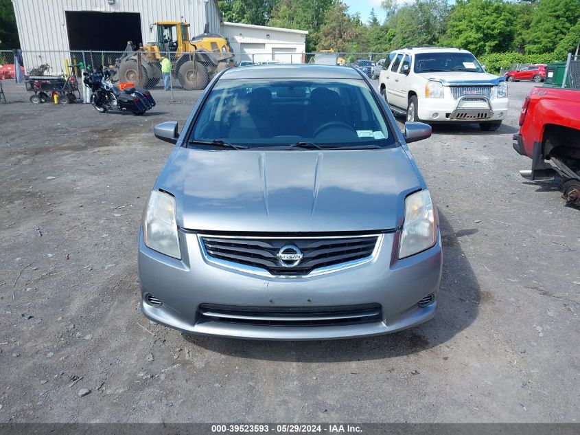 2010 Nissan Sentra 2.0S VIN: 3N1AB6AP0AL702596 Lot: 39523593