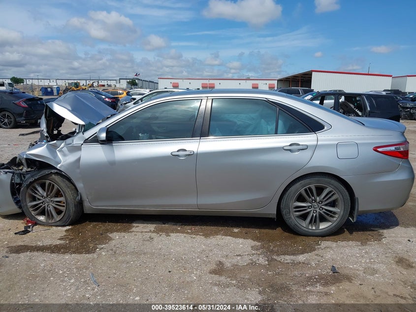 2015 Toyota Camry Se VIN: 4T1BF1FK6FU905541 Lot: 39523614